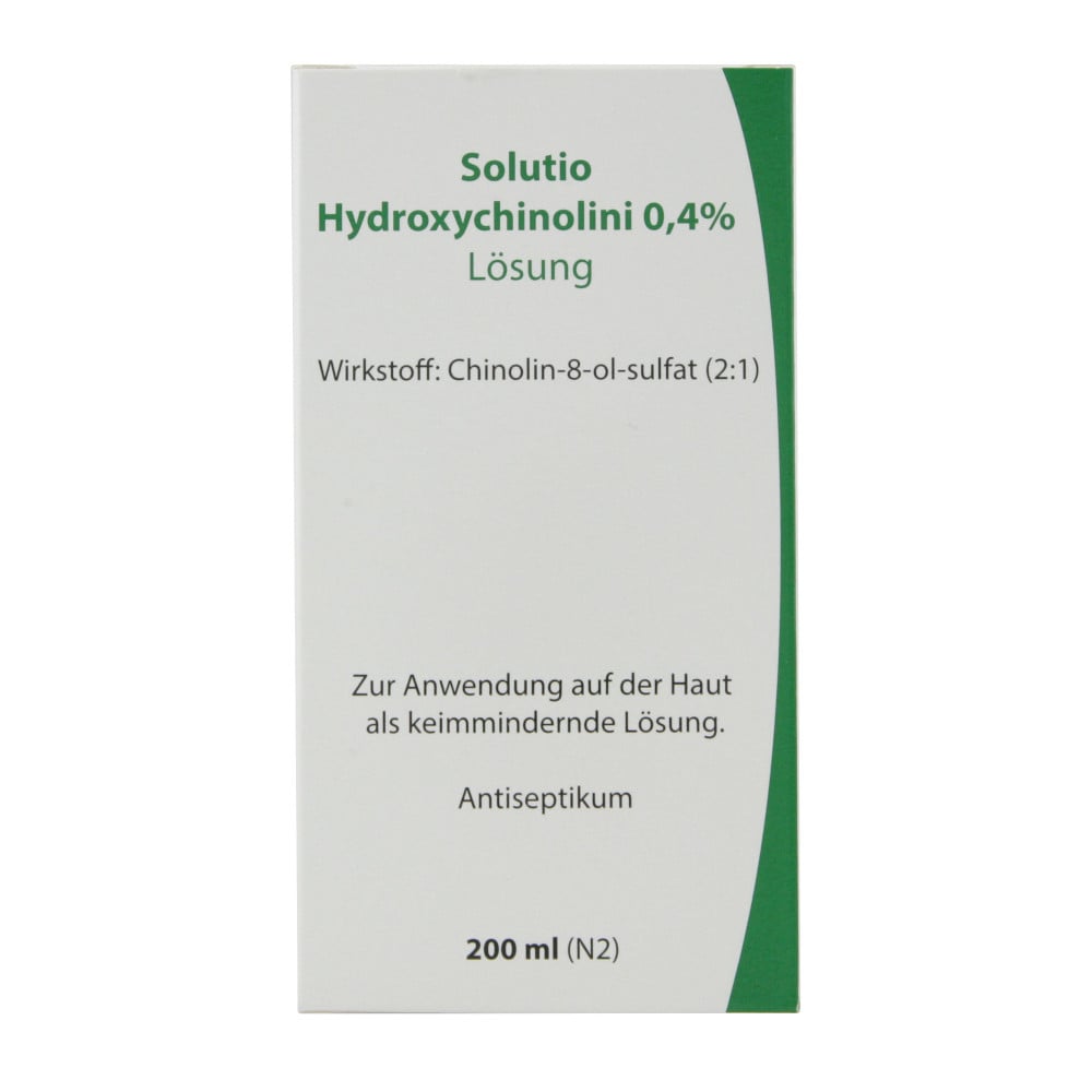 SOLUTIO Hydroxychinolini 0,4% Lösung 200 ml Lösung