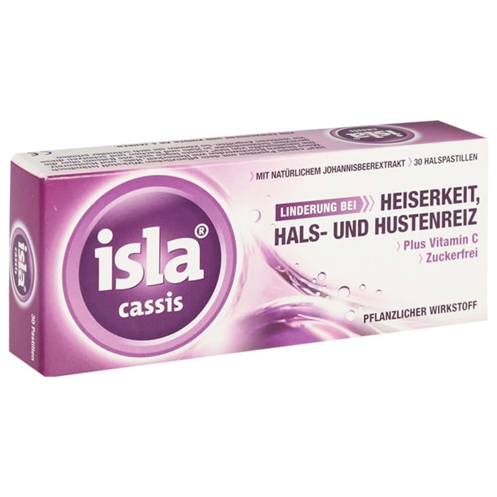 isla cassis Halspastillen 30 St Pastillen