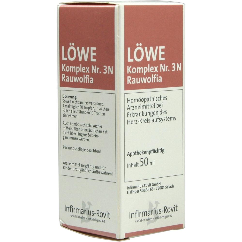 LÖWE KOMPLEX Nr.3 N Rauwolfia Tropfen 50 ml Tropfen