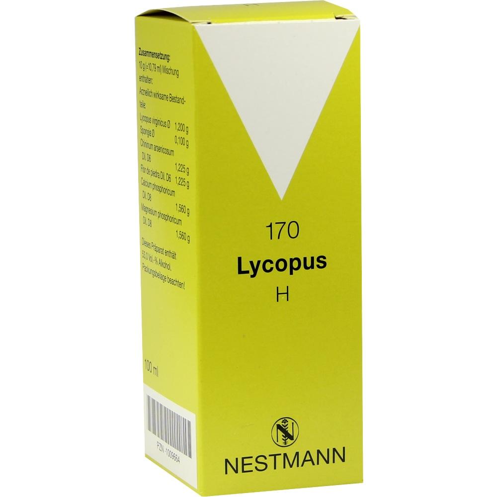 Lycopus H Nr.170 Tropfen 100 ml Tropfen