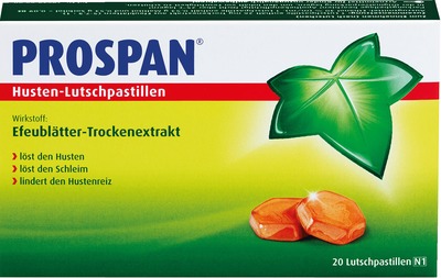 PROSPAN Husten-Lutschpastillen 20 St Pastillen
