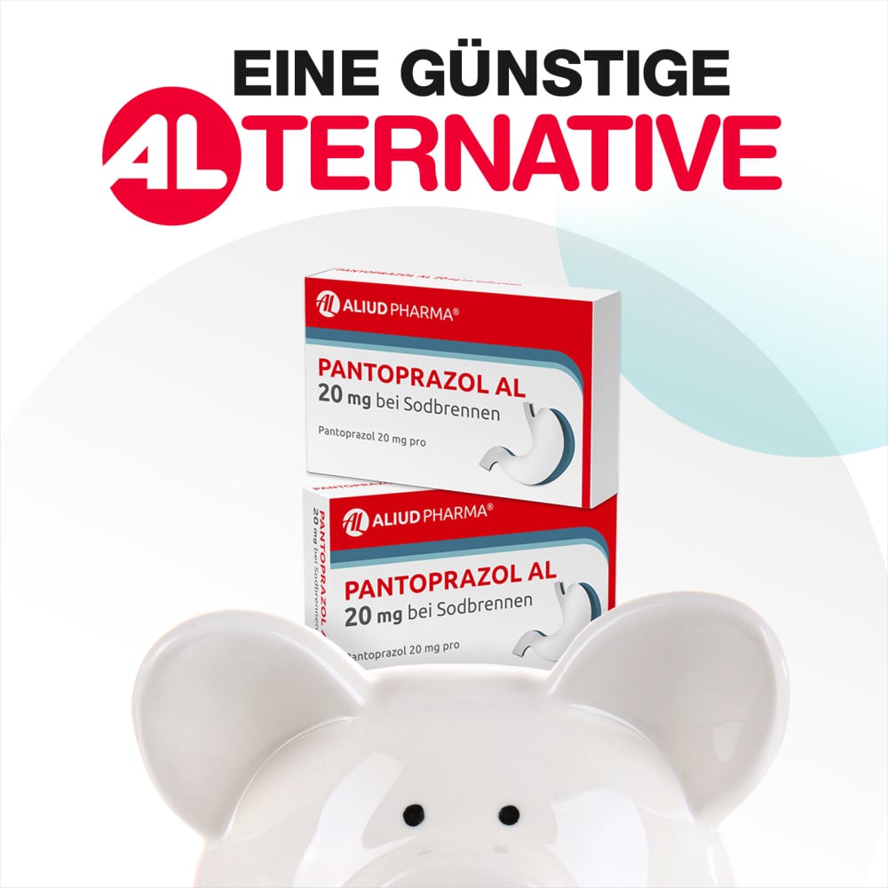 Pantoprazol AL 20 mg bei Sodbrennen