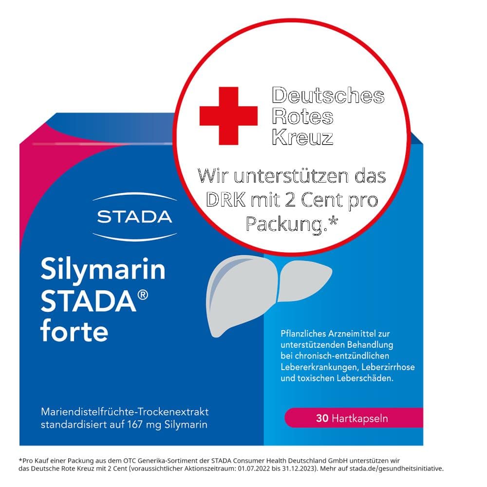 Silymarin STADA forte  30 St Hartkapseln