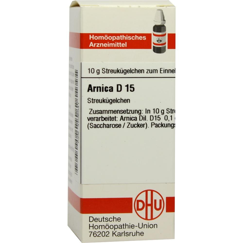 ARNICA D 15 Globuli 10 g Globuli