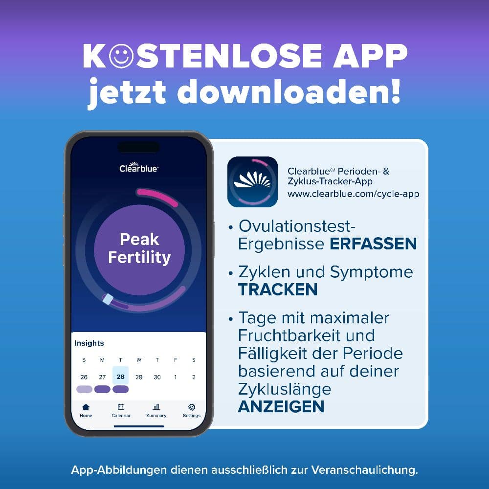Clearblue Ovulation u. Schwangerschaftstest 12 St Kombipackung