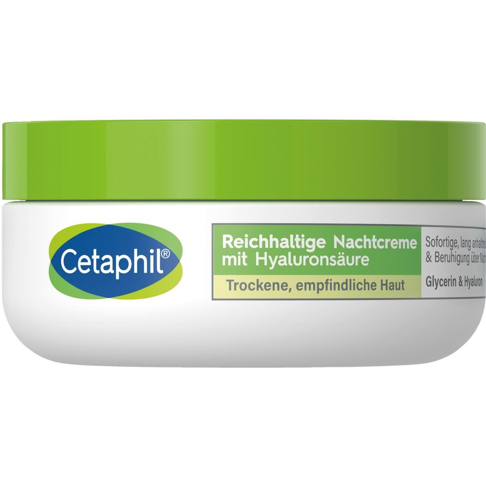 Cetaphil Reichhaltige Nachtcreme mit Hyaluronsäure 48 g Nachtcreme