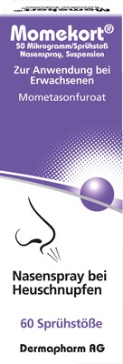 Momekort 50 Mikrogramm Nasenspray 10 g Nasenspray