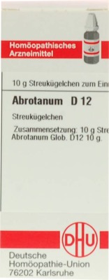ABROTANUM D 12 Globuli 10 g Globuli