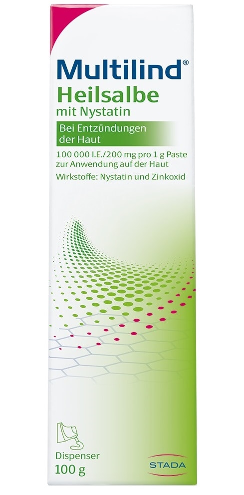 Multilind Heilsalbe mit Nystatin 100 g Paste