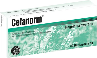 Cefanorm Regelbeschwerden 30 St Hartkapseln