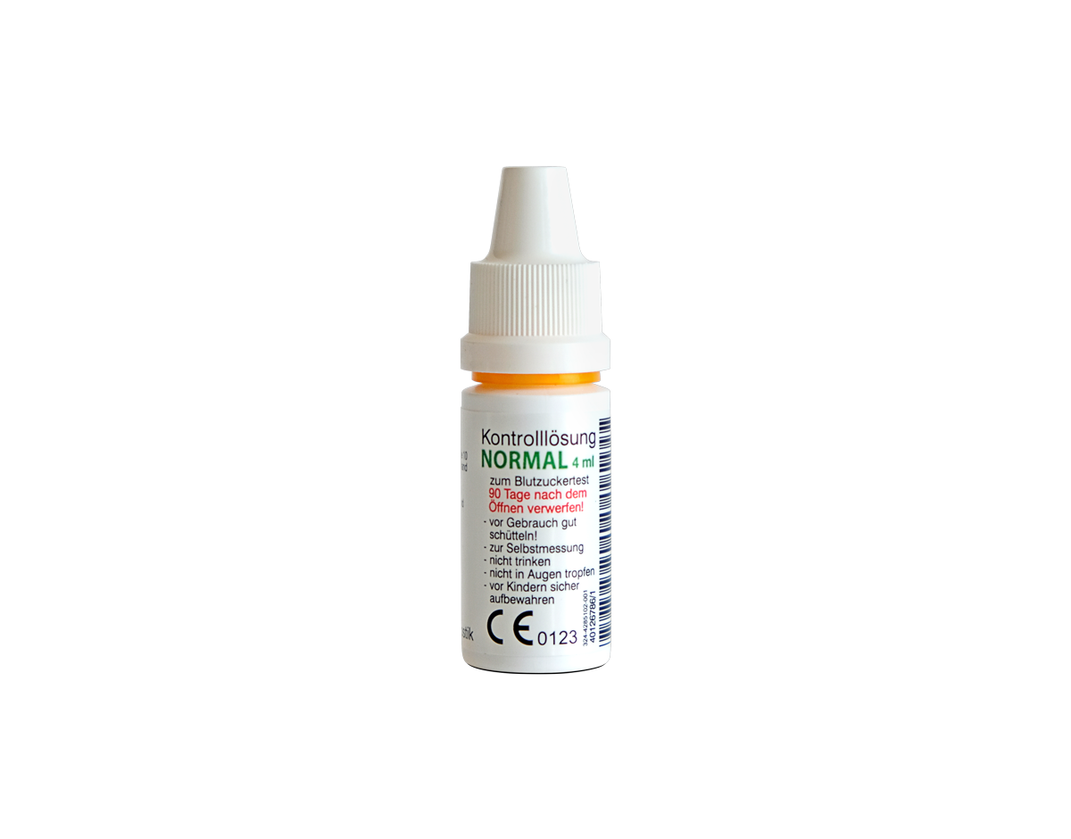 GLUCO TEST DUO Kontrolllösung normal 4 ml Lösung