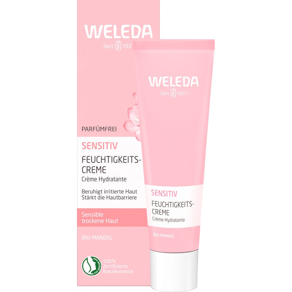 WELEDA Sensitiv Feuchtigkeitscreme Mandel 30 ml Creme