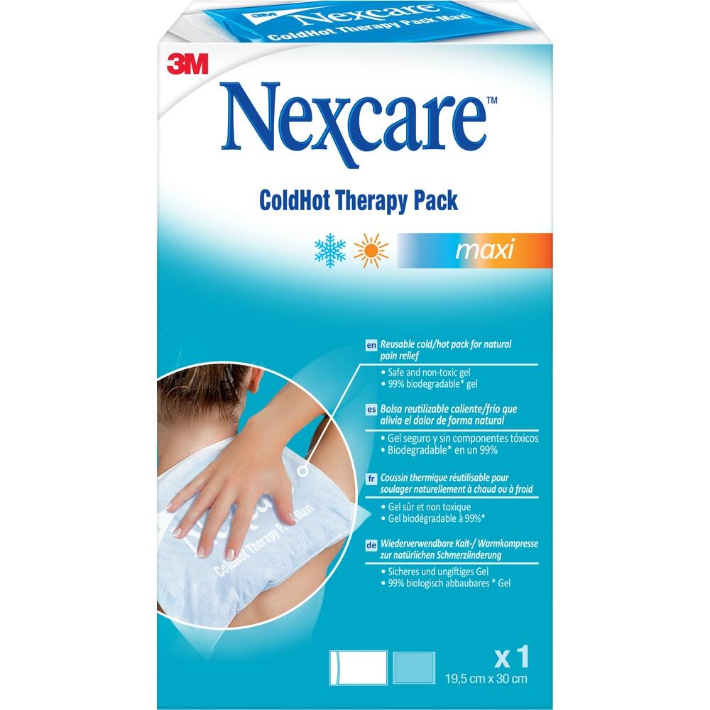 Nexcare Coldhot Bio Gel Maxi 19,5x30cm M.schutzh. 1 St Kompressen