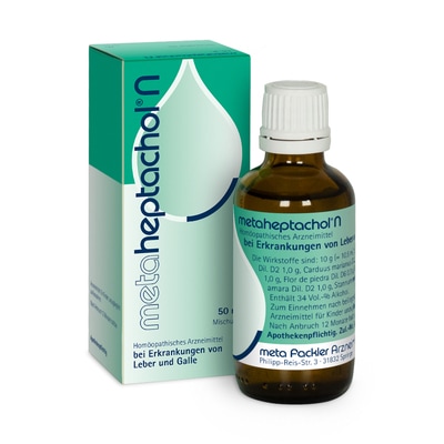 METAHEPTACHOL N Tropfen zum Einnehmen 50 ml Mischung