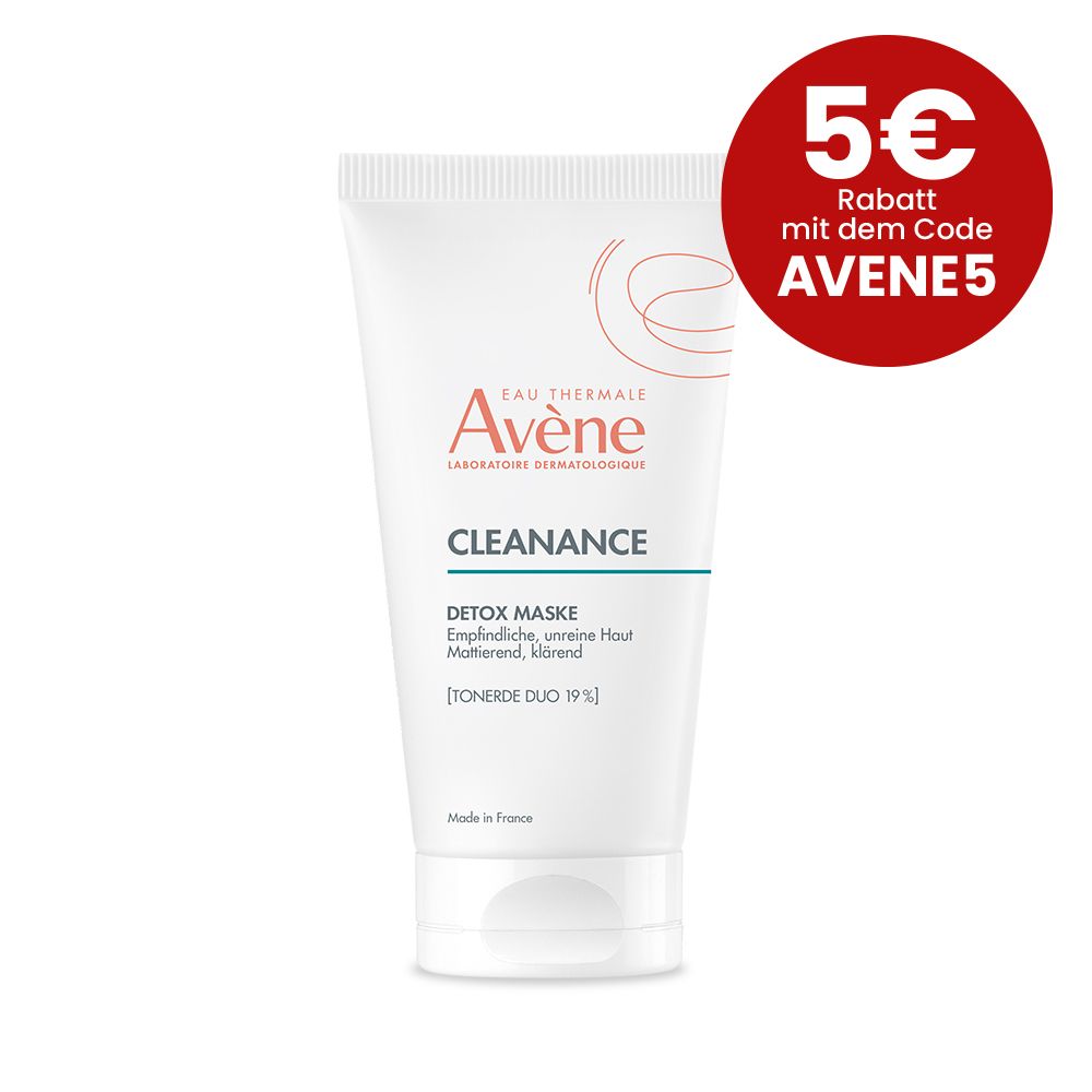 Avène Cleanance Detox-Maske + 5€ Rabatt* 50 ml Gesichtsmaske