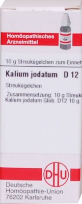 KALIUM JODATUM D 12 Globuli 10 g Globuli