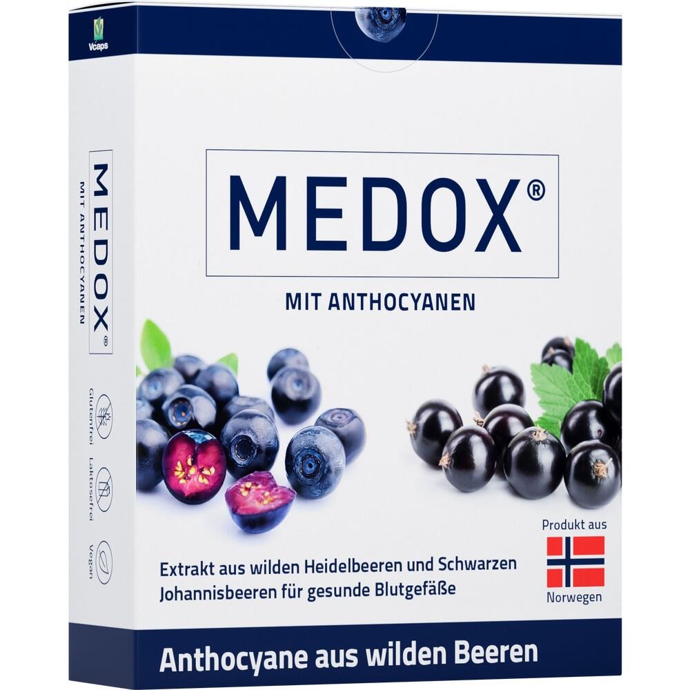 MEDOX Anthocyane aus wilden Beeren 30 St Kapseln
