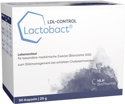 LACTOBACT LDL-Control magensaftresistente Kapseln 90 St Kapseln magensaftresistent