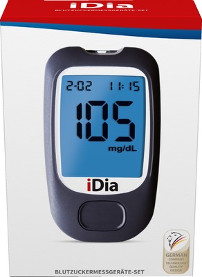 IDIA IME-DC Blutzuckermessgerät Set mg/dl 1 St