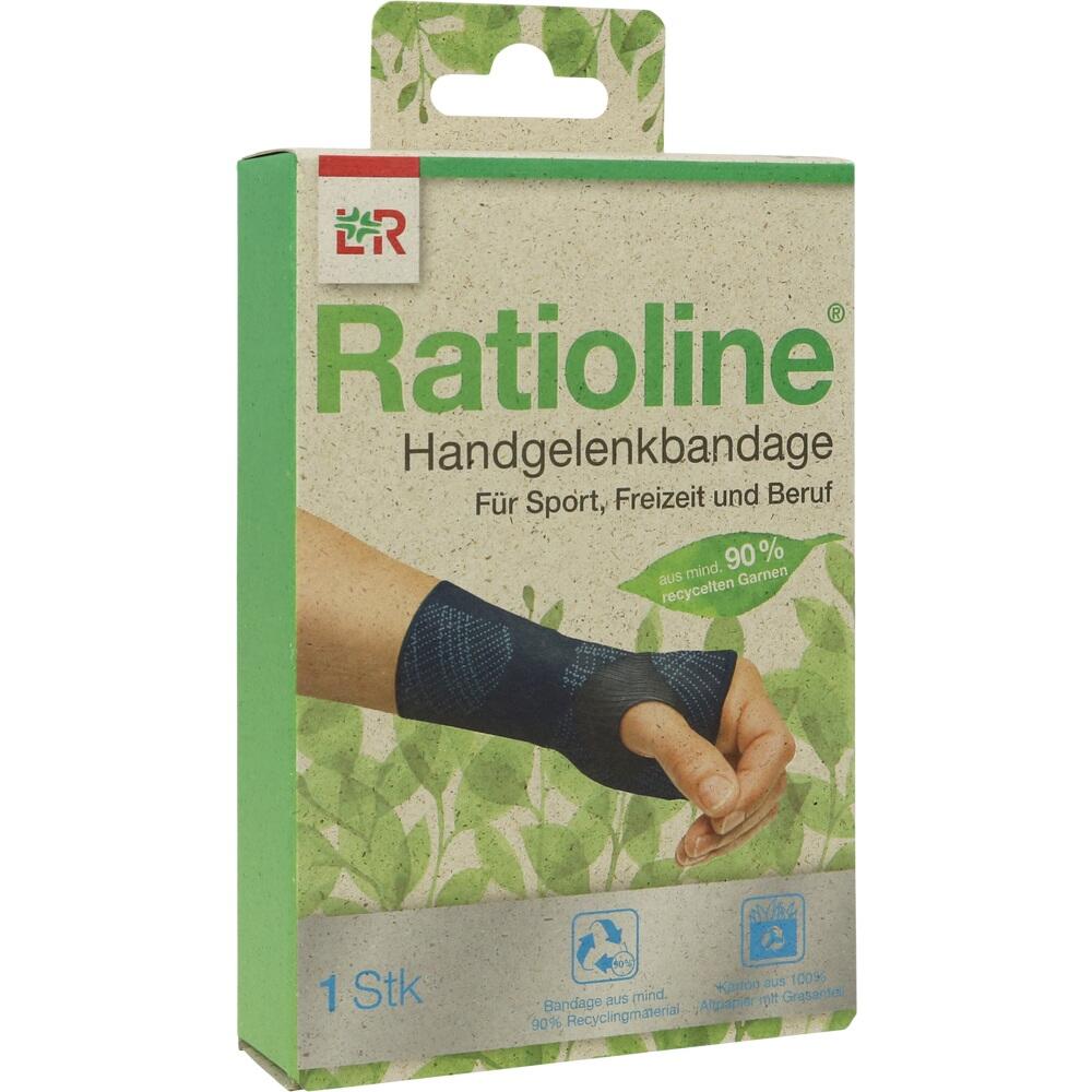Ratioline Handgelenkbandage Gr. S 1 St Bandage 1 St