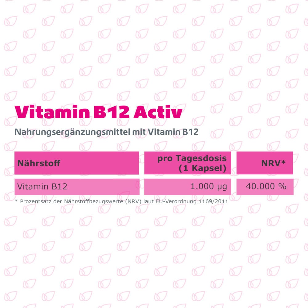 R(h)ein Nutrition Vitamin B12 Activ 1000µg 120 St Kapseln