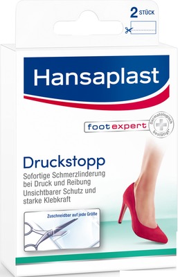 Hansaplast footexpert Druckstopp 2 St