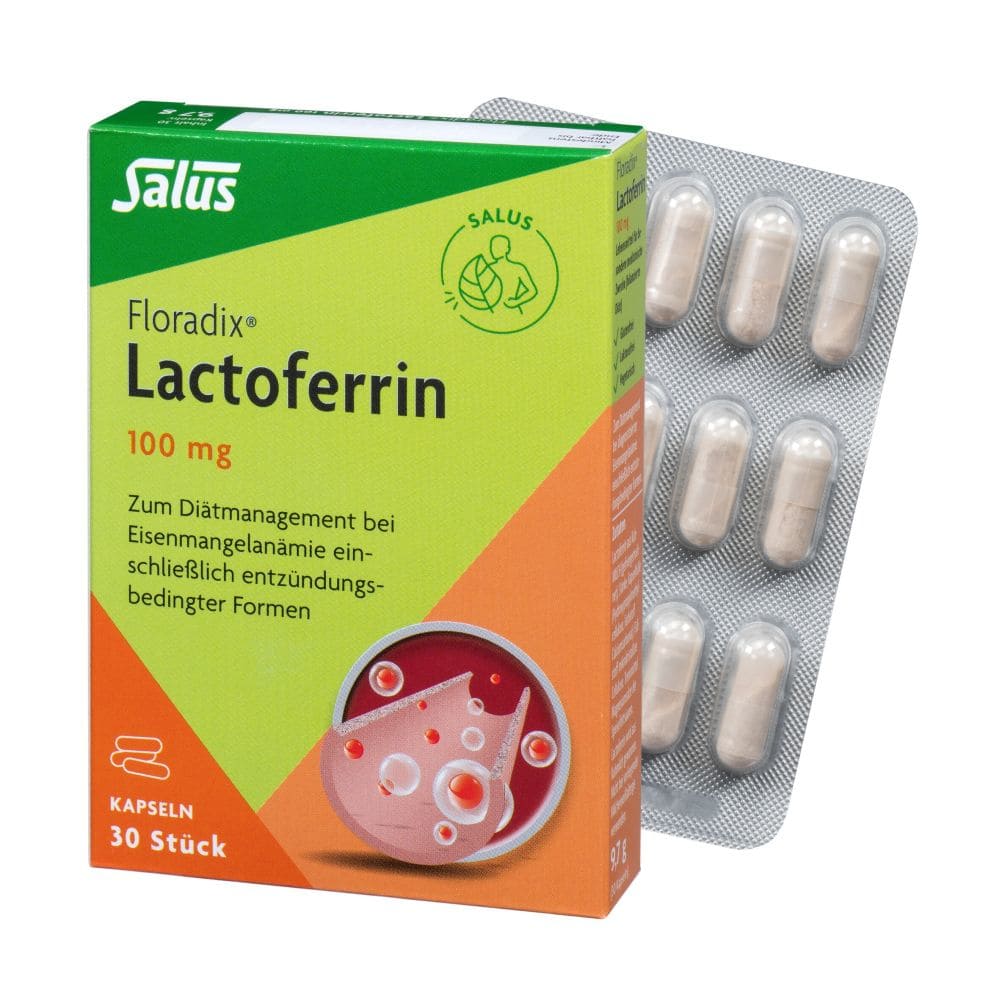 Salus Floradix Lactoferrin 100 mg 30 St Kapseln