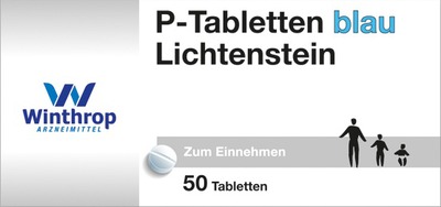 P TABLETTEN blau 8 mm Teilk. 50 St Tabletten