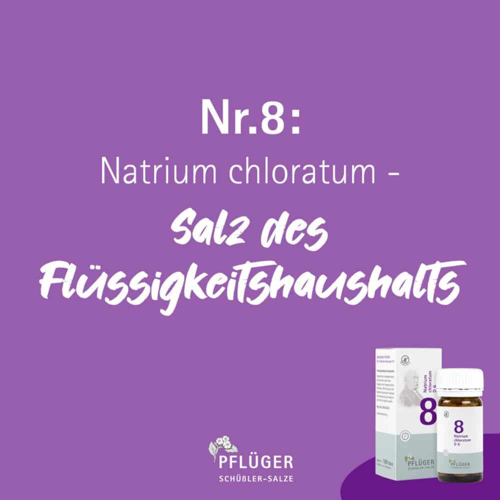 Schüßler-Salz Nr. 8 Natrium chloratum D6 400 St Tabletten