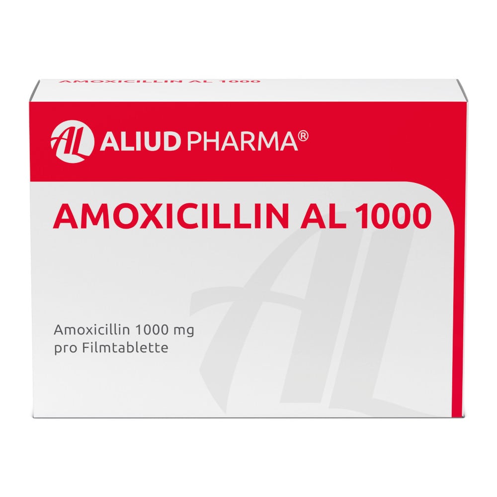 Amoxicillin AL 1000 30 St Filmtabletten