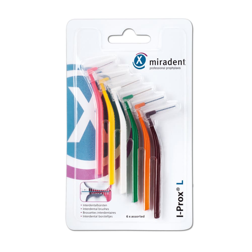 miradent I-Prox L Interdentalbürsten sortiert 6 St