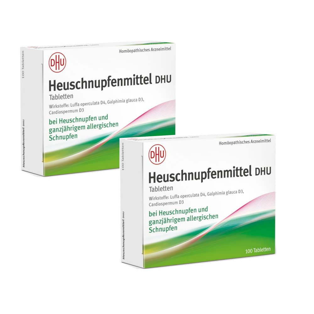 Heuschnupfenmittel DHU Doppelpack 2X100 St Tabletten