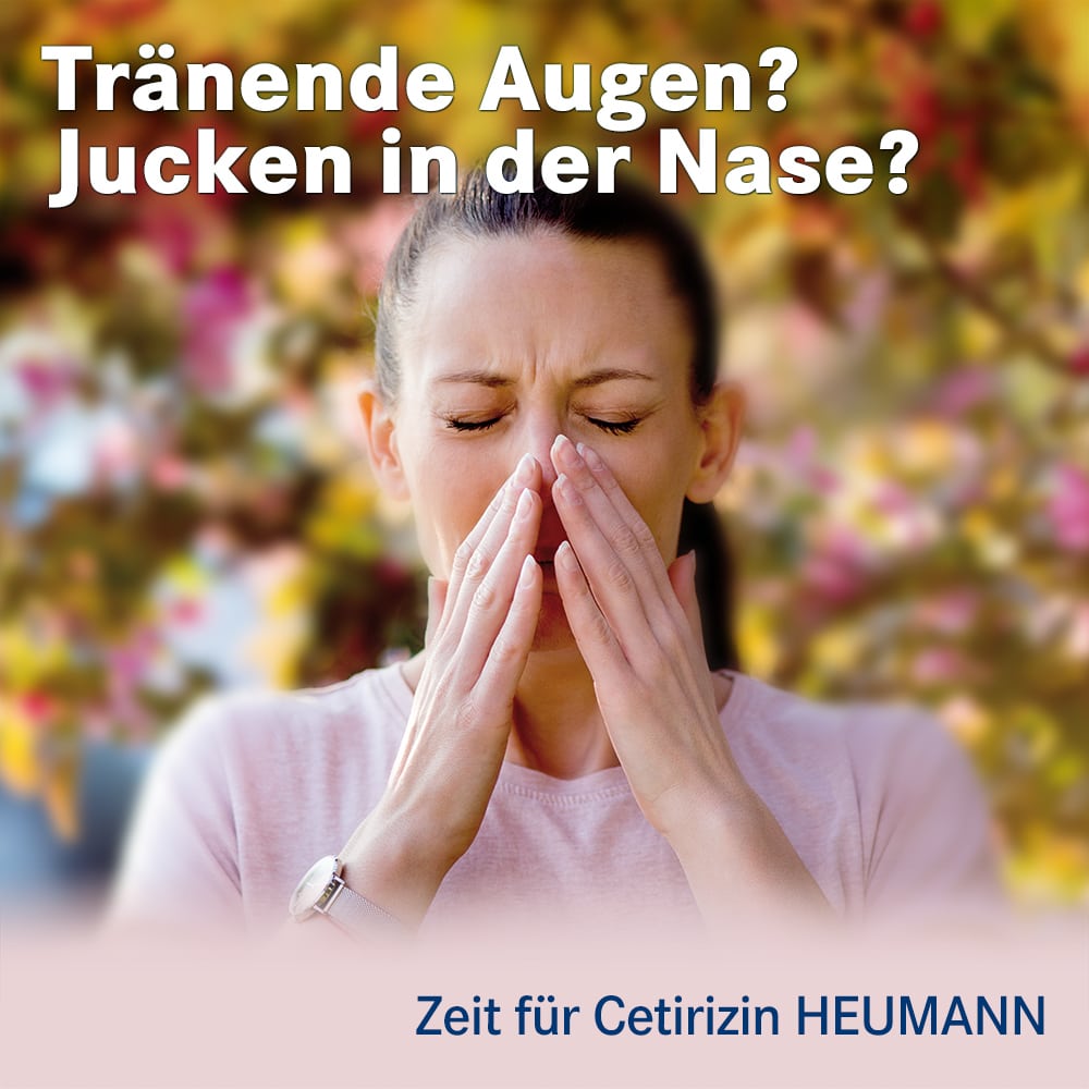 Cetirizin HEUMANN 10mg 100 St Filmtabletten