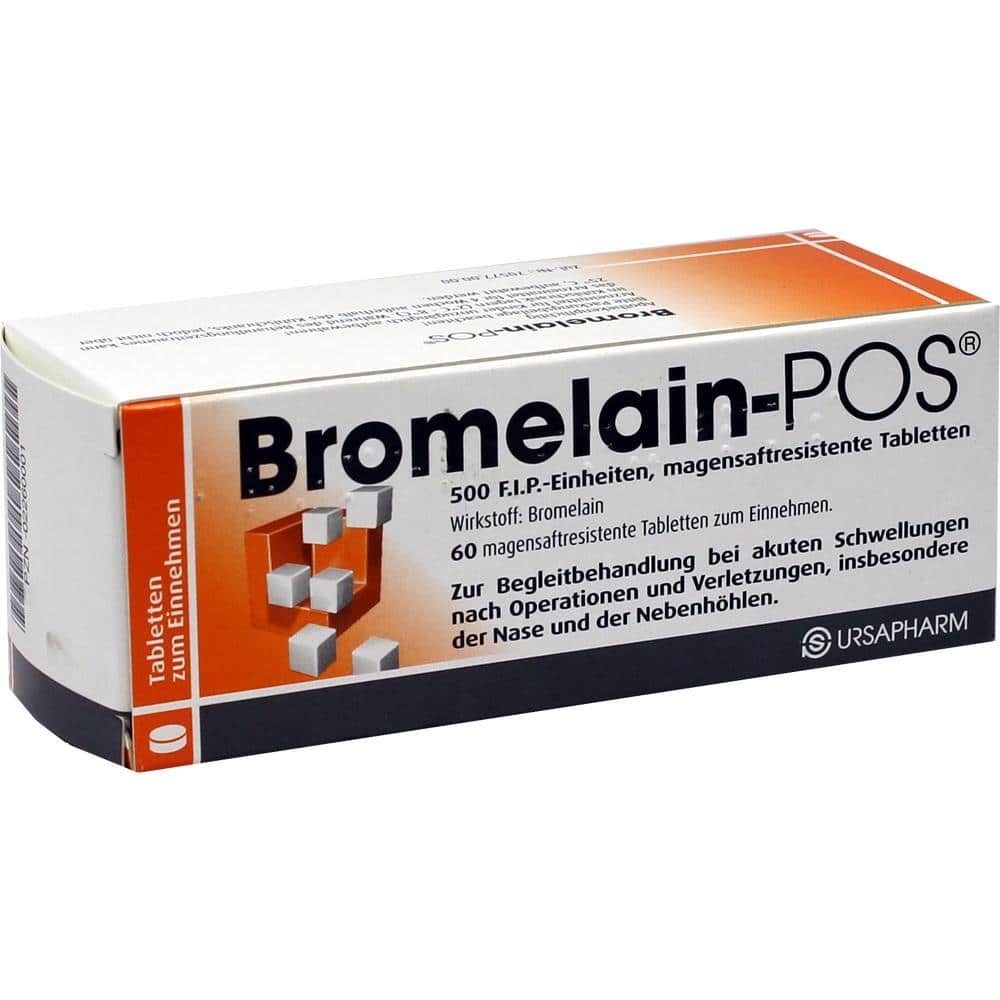 Bromelain-POS 60 St Tabletten magensaftresistent