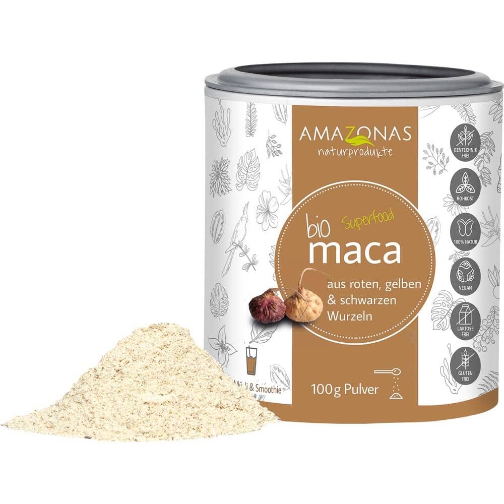 MACA 100% pur Bio Pulver 100 g Pulver