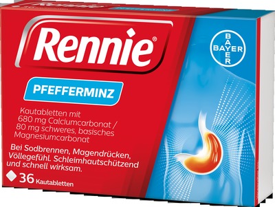 Rennie 36 St Kautabletten