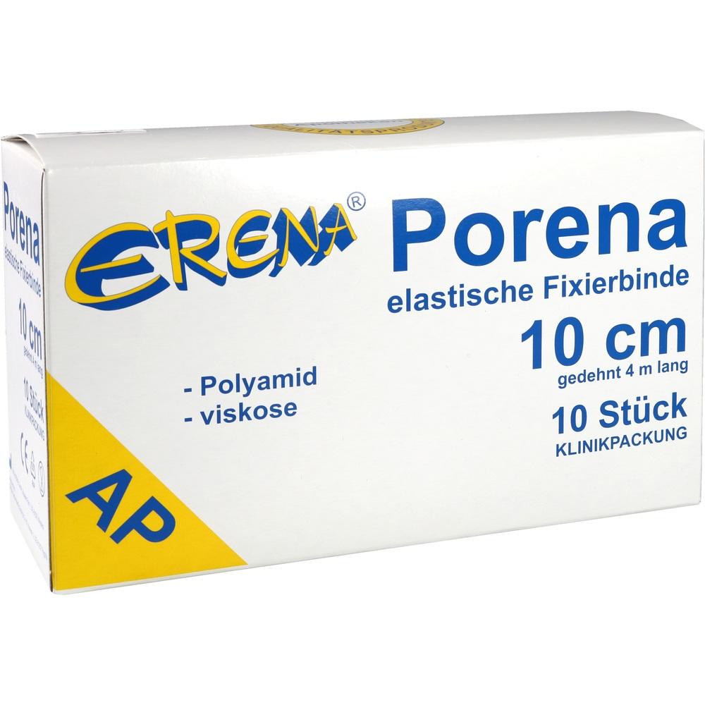 PORENA elast.Mullbinde 10 cm weiß o.Cello 10 St Binden