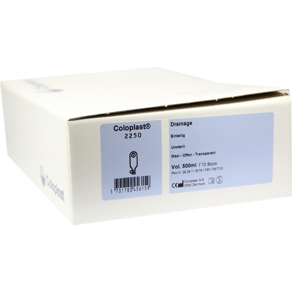 COLOPLAST Drainagebeutel 2250 10 St Beutel
