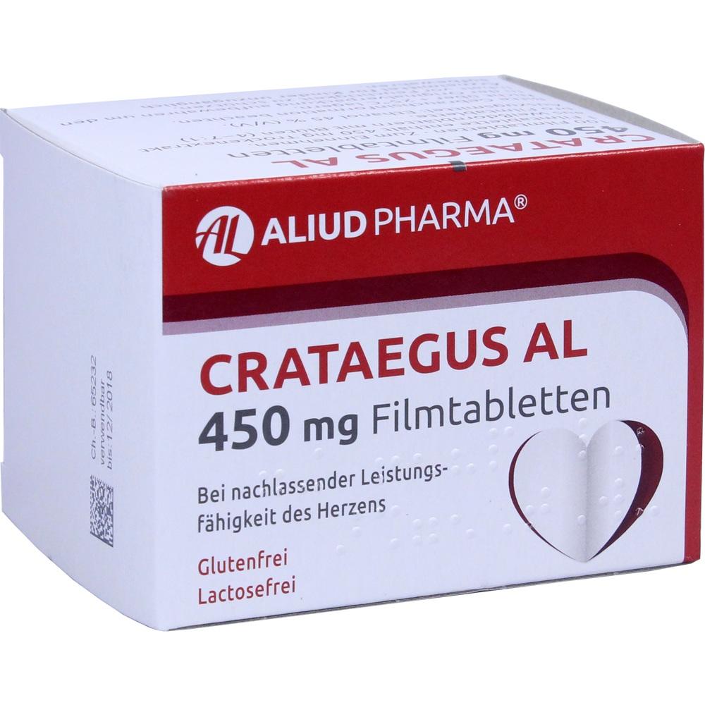 Crataegus AL 450 mg Filmtabletten bei nachlassender Herzleistung