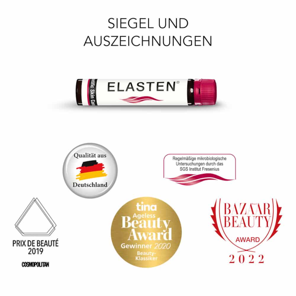 ELASTEN Trinkampullen mit Kollagen 7 St Trinkampullen