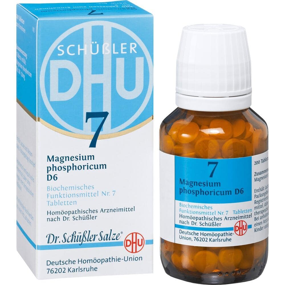 DHU Schüßler-Salz Nr. 7 Magnesium phosphoricum D6  200 St Tabletten