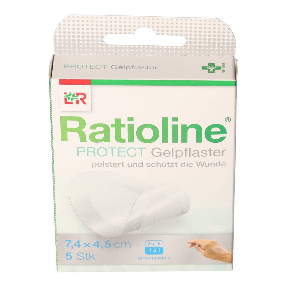 Ratioline PROTECT Gelpflaster 5 St Pflaster
