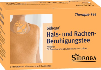 Sidroga Hals- und Rachen-Beruhigungstee Filterbeutel 20X1.75 g Tee