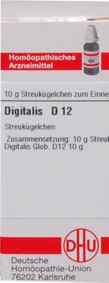 DIGITALIS D 12 Globuli 10 g Globuli