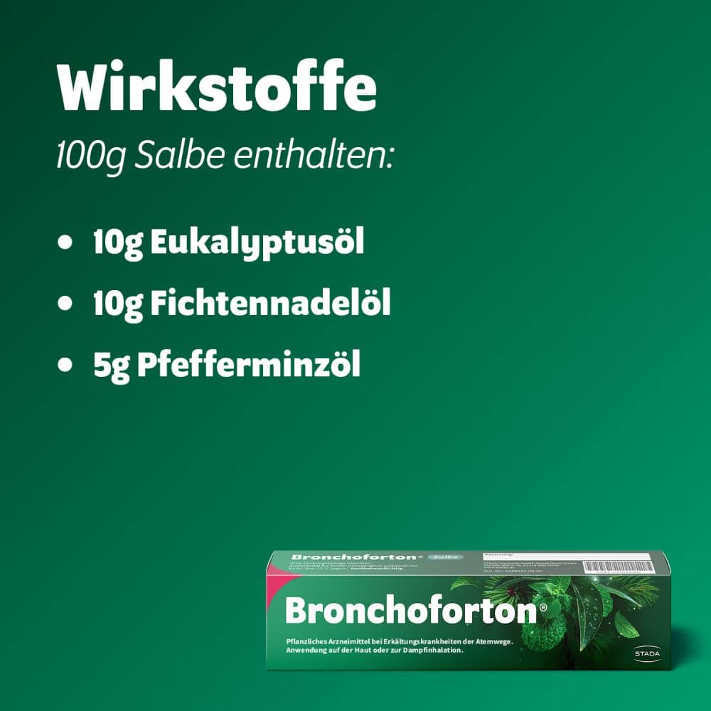 Bronchoforton Erkältungssalbe 40 g Salbe