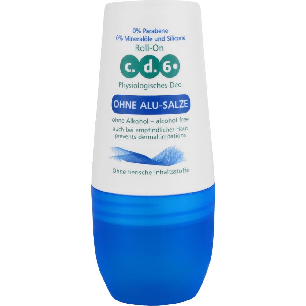 CD6 physiolog.Pflege Deo ohne Aluminiumsalze 60 ml Emulsion