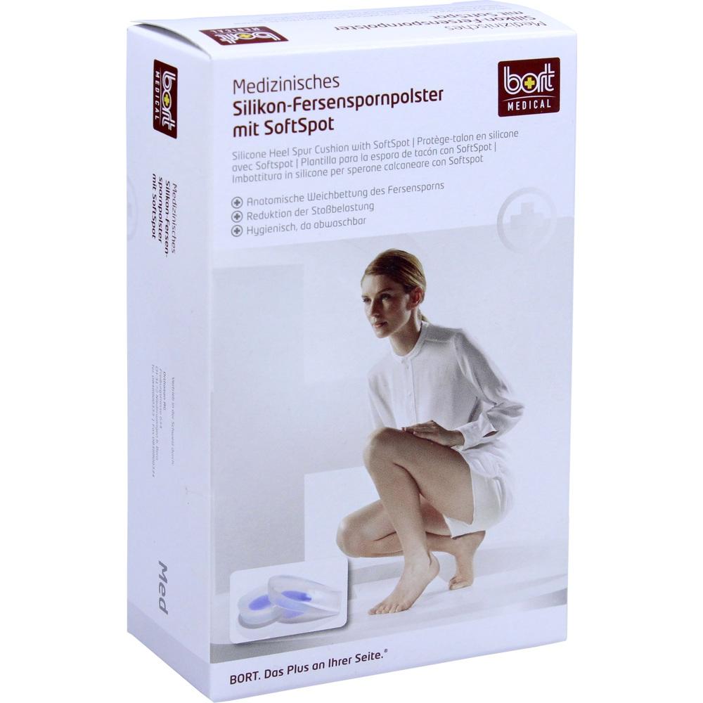 BORT Silikon Fersenspornpolster m.SoftSpot small 2 St