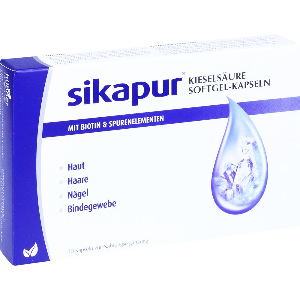 sikapur KIESELSÄURE SOFTGEL-KAPSELN 30 St Kapseln