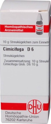 CIMICIFUGA D 6 Globuli 10 g Globuli