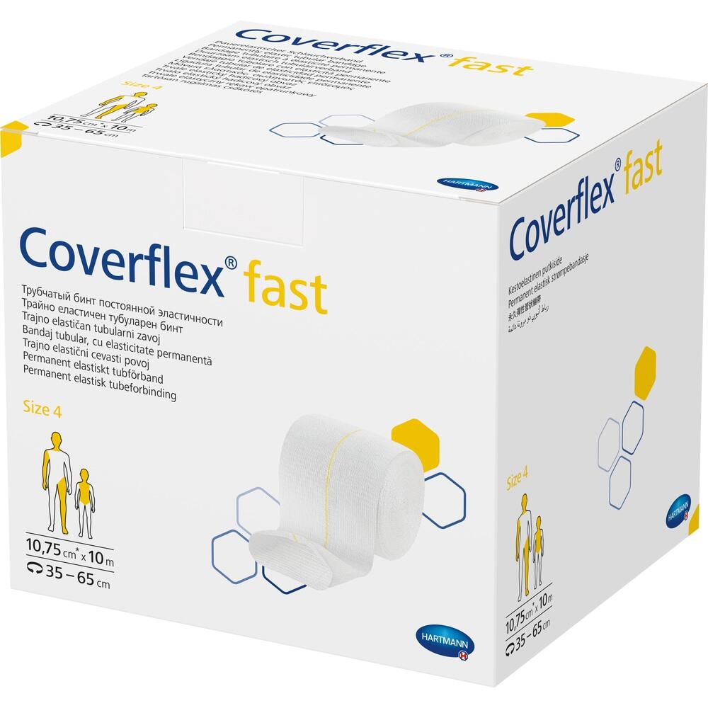 Coverflex fast Gr4 Schlauchverb. 10,75cm x 10m 1 St 1 St Verband